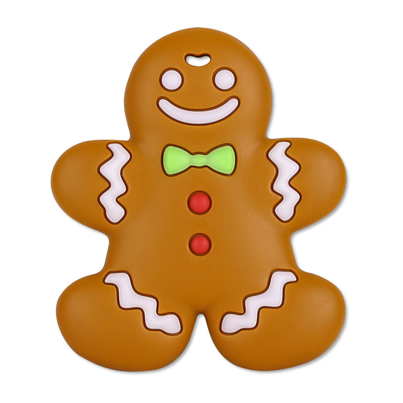 Limited Edition Festive Chew Pendants - Gingerbread image