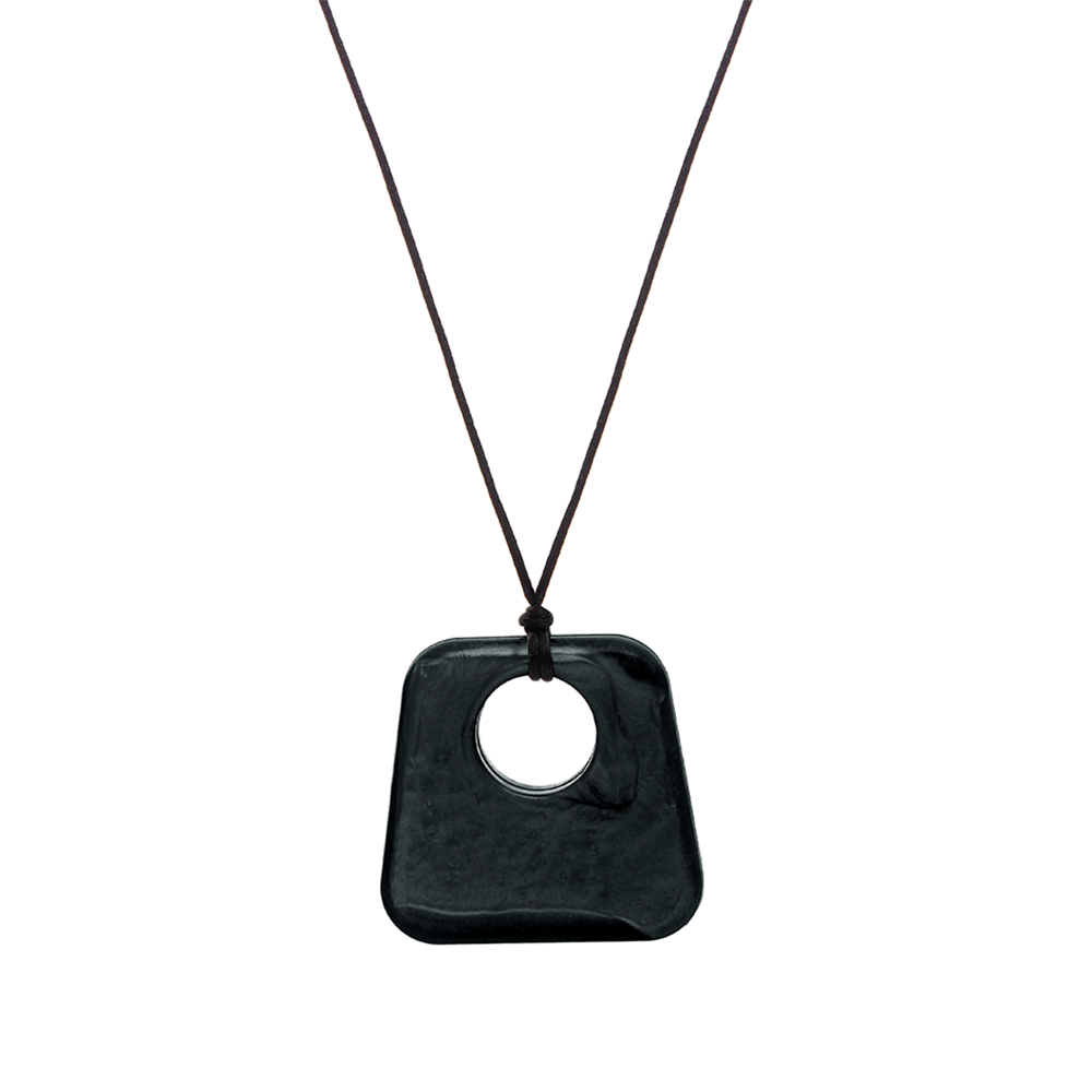 Jazz Pendant Sensory. Chew- Black image 0