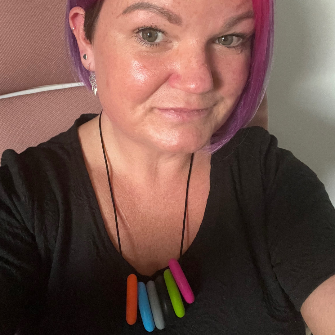 Mini Rings Sensory Chew Pendants - 6 pack image 5