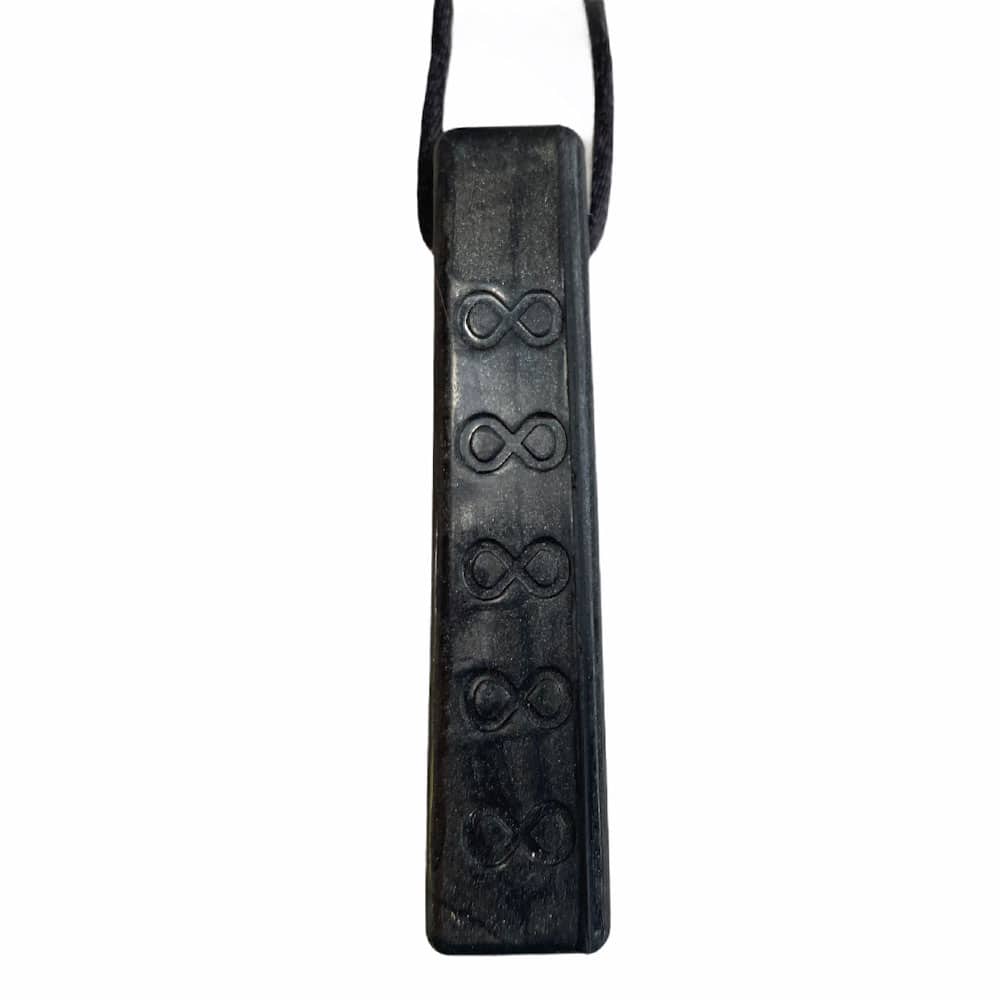 Infinity Sensory Chew Pendant - Black image