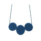 Zen Stones Necklace Sensory Chew- Navy image 0