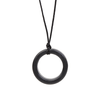 Realm Ring Pendant Sensory Chew - Black image