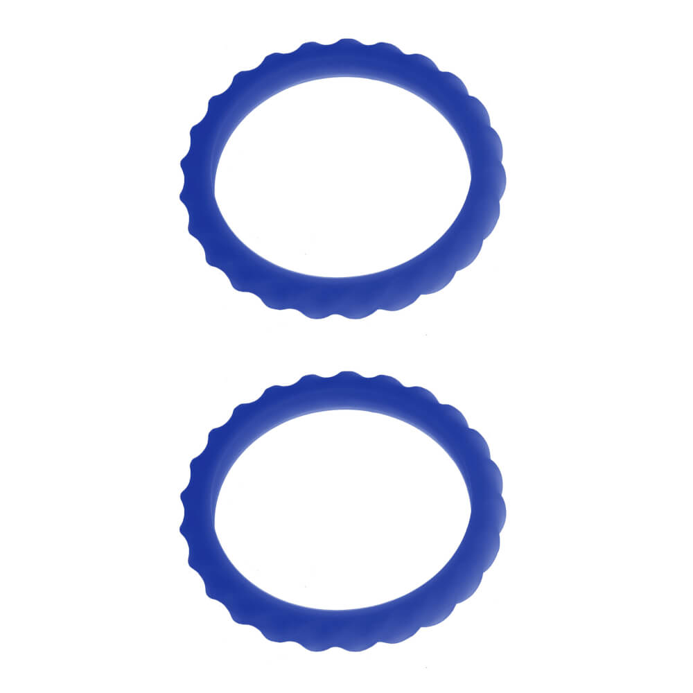 Twister Sensory Chew Bangle - 2 Pack - Blue image 0