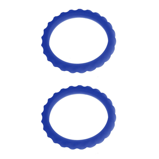 Twister Sensory Chew Bangle - 2 Pack - Blue image 0