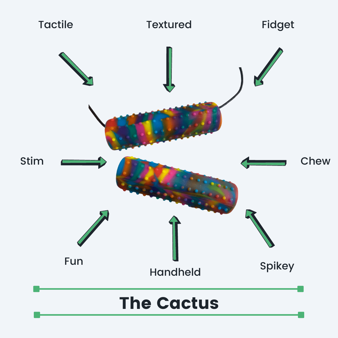 Cactus Chubes Multipurpose Sensory Chew image 14