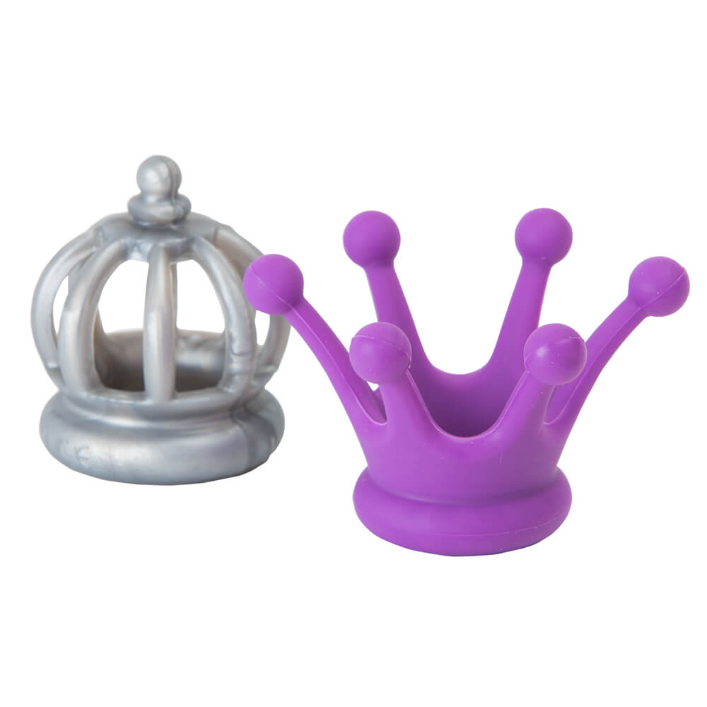 Crown Sensory Chews - Silver image 0