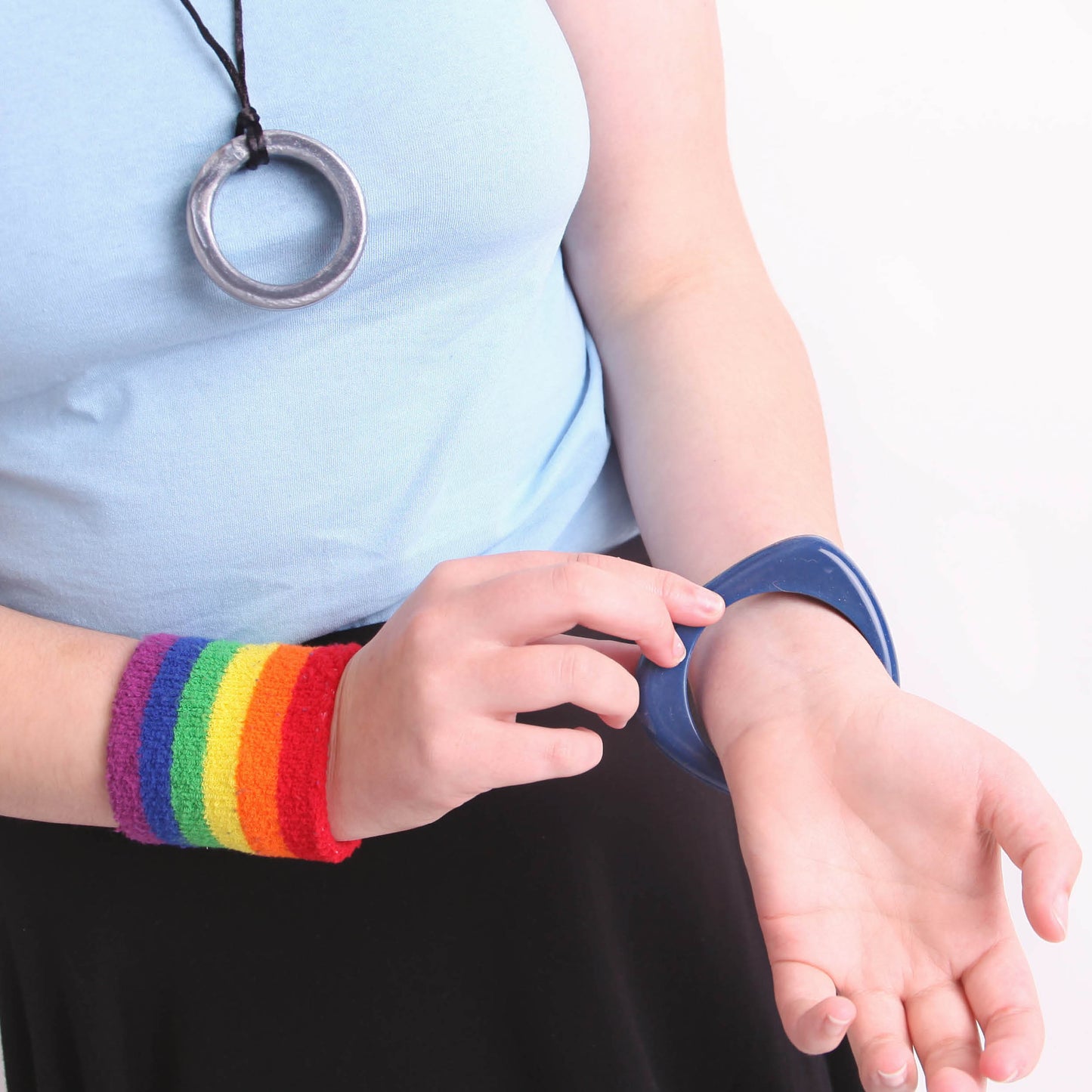 Bermuda Sensory Chew Bangle - Adult - Aurora image 1