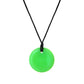 Button Sensory Chew Pendant - Glow image 0