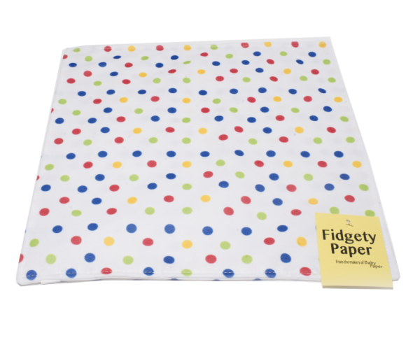 Fidgety Paper - Large Polka Dot image