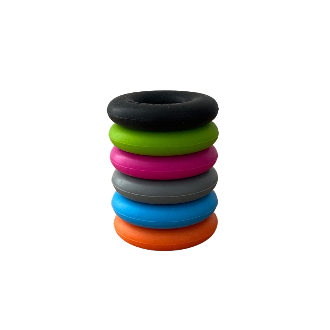 Mini Rings Sensory Chew Pendants - 6 pack image 3