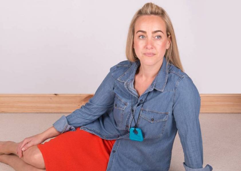 Jazz Pendant Sensory Chew - Silver image 3