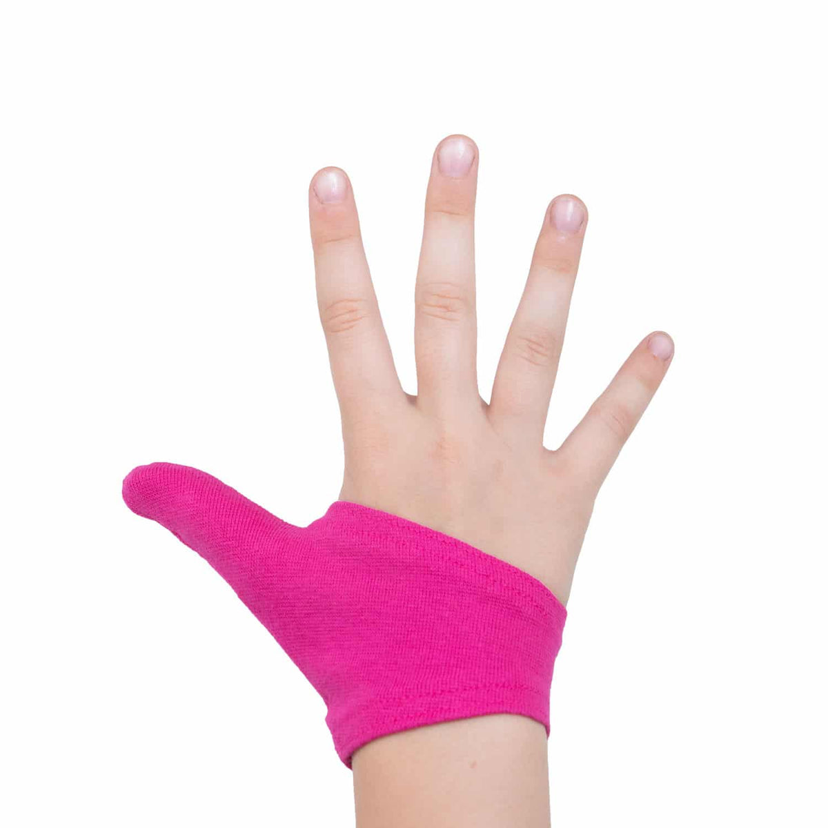 Fingers&amp;Thumbs® Thumb Glove | Thumb Guard - Children &amp; Adults - Pink, Large 10+ yrs / Adult image
