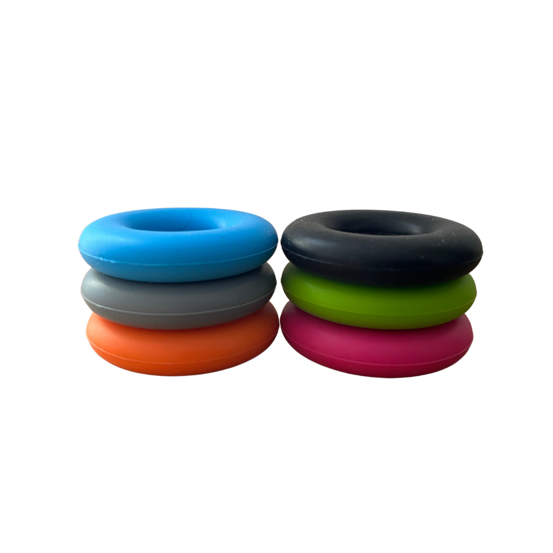 Mini Rings Sensory Chew Pendants - 6 pack image 4