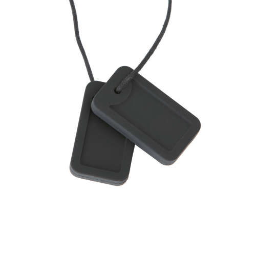 Dog Tags Pendant Sensory Chew image 0