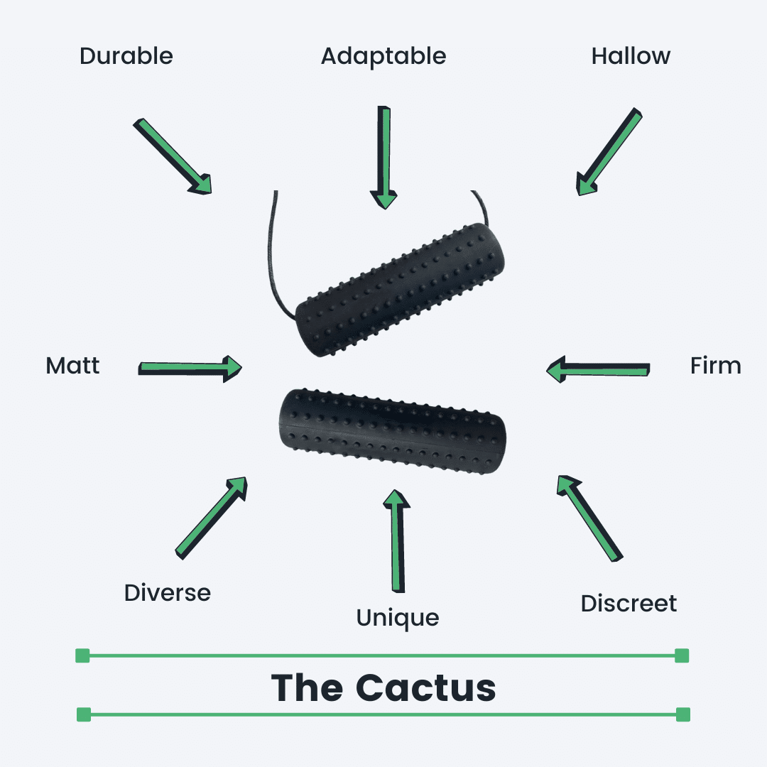 Cactus Chubes Multipurpose Sensory Chew image 15