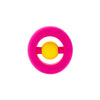 Pocket Sized Hand Fidget &amp; Sensory Chew - Yellow Pink image