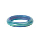 Bonnie Bangle Sensory Chew- Adult- Marbled Green/Blue image 0