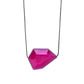 Gem Pendant Sensory Chew Pink image 0