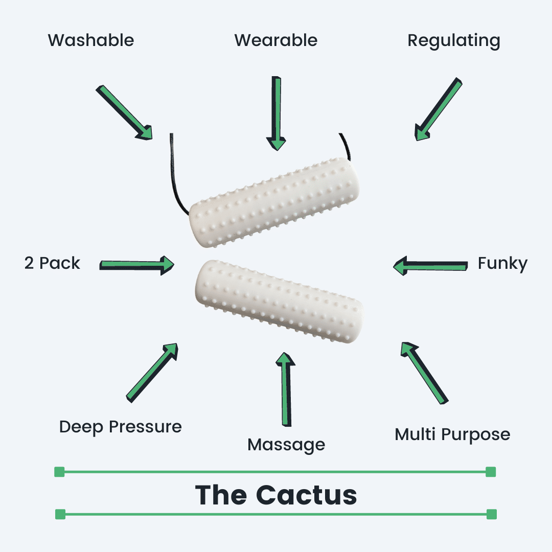 Cactus Chubes Multipurpose Sensory Chew image 13