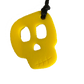 Skull Pendant Sensory Chew - Yellow image
